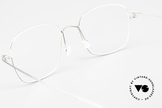 Lindberg Santi Air Titan Rim Classic Men's Frame Silver, simple & strong frame: free from screws, rivets & welds, Made for Men