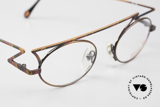 Casanova LC30 Art Nouveau Eyeglass-Frame, unworn (like all our artistic vintage Casanova models), Made for Men and Women