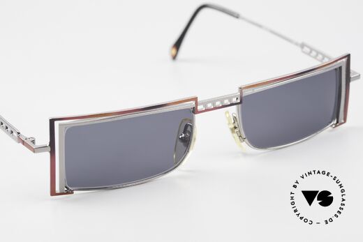 Casanova LC5 Frame Art Nouveau Architecture, unworn original; grey lenses with 100% UV protection, Made for Men and Women