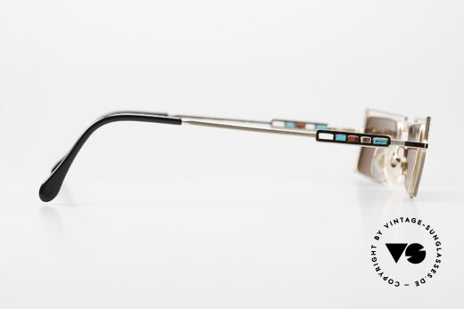 Casanova LC5 Shades Art Nouveau Style, unworn original; brown lenses (100% UV protection), Made for Men and Women