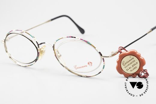 Casanova LC16 Ladies Eyeglasses Crazy, NO RETRO shades, but a unique old designer Original, Made for Women