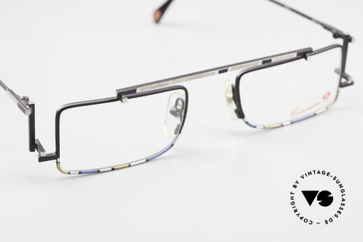 Casanova RVC3 Purist Eyeglasses Geometry, 1990's, Casanova dedicated the RVC series to Rietveld, Made for Men and Women