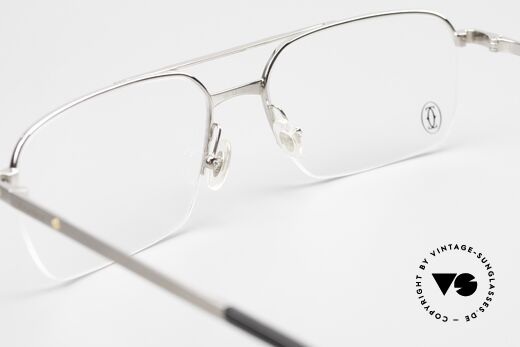 Cartier Semi T-Eye Titanium Frame Semi Rimless, Size: large, Made for Men Cartier Semi T-Eye Titanium Frame Semi Rimless, Size: large, Made for Men