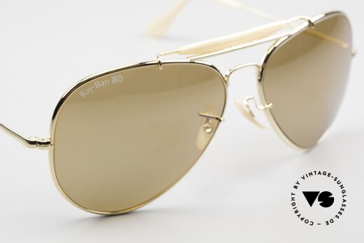 Ray Ban The General 62mm RB50 Mirrored B&L Lenses, an 1980's eyewear legend by Bausch&Lomb, U.S.A., Made for Men