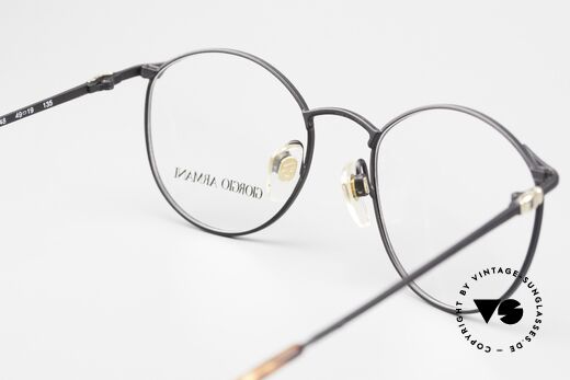 Giorgio Armani 132 Rare Old 90's Panto Eyeglasses, NO RETRO SPECS, but a unique 30 years old original, Made for Men