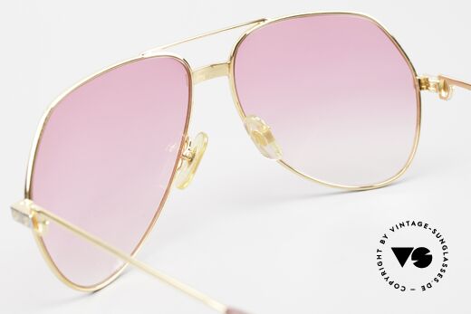 Cartier Vendome Santos - L Pink Gradient For Bond Girls, 2nd hand model, but in mint condition + CARTIER box, Made for Men and Women