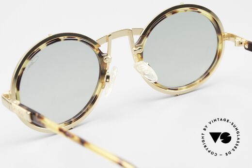 Cazal 644 90's Sunglasses Round Unisex, Cari Zalloni (CaZal) wore this model in private, Made for Men and Women