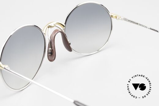 Porsche 5658 - S Round 90's Glasses Bicolor, marked as "SMALL" 54-19, but rather a MEDIUM size!, Made for Men and Women