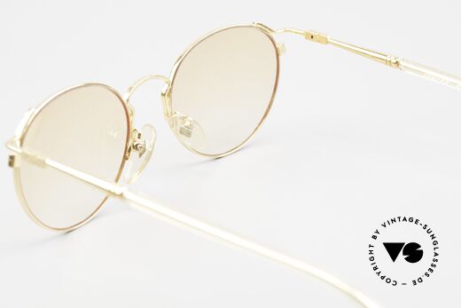 Jean Paul Gaultier 57-2271 22ct Gold-Plated Frame 90's, NO RETRO GLASSES, but a genuine old 90's ORIGINAL, Made for Men and Women