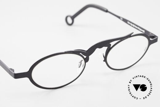 Theo Belgium Olga Artists & Gymnasts Glasses, lens height = 28mm; therefore rather reading glasses, Made for Women