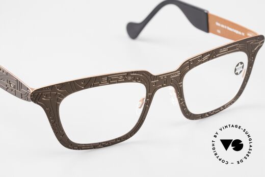 Theo Belgium Zoo Artist Glasses By Strook, the full rimmed frame can be glazed optionally, Made for Men and Women