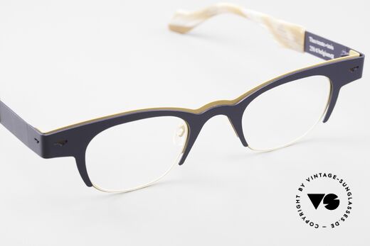 Theo Belgium Trente Designer Specs Unisex, lens height 32mm; therefore for progressive lenses, Made for Men and Women