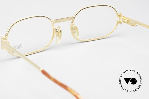Gerald Genta Gefica 01 Ladies & Gents Glasses 24kt, a precious original from the 90's - made for eternity!, Made for Men and Women