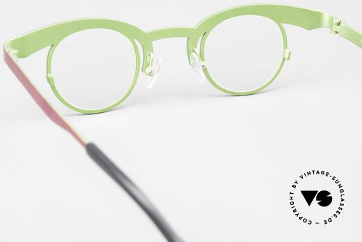 Theo Belgium O Fancy Panto Eyeglasses, lens height 32mm = suitable for gliding vision, Made for Women