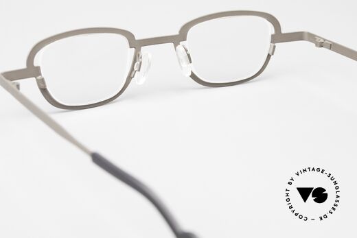 Theo Belgium Switch Unisex Designer Eyeglasses, the lens height is 25mm (rather reading eyeglasses), Made for Men and Women