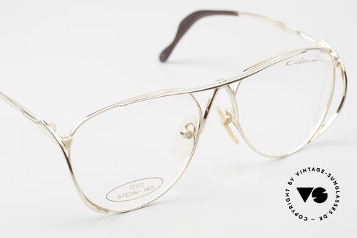 Colani 1002 Rare Designer Specs 80's, this spectacular 80's vintage model is size 57-16, Made for Women