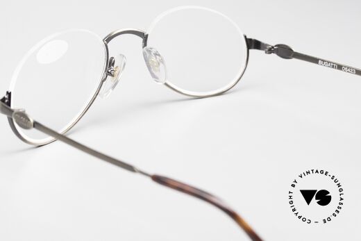 Bugatti 06423 Original 90's Vintage Frame, DEMO lenses can be replaced optionally, size 49mm, Made for Men and Women