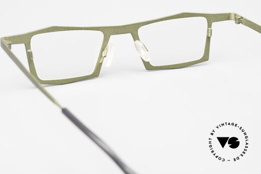 Theo Belgium Roubaix Dark Green Metallic 2010, the frame is NOT varifocal (reading glasses only), Made for Men and Women