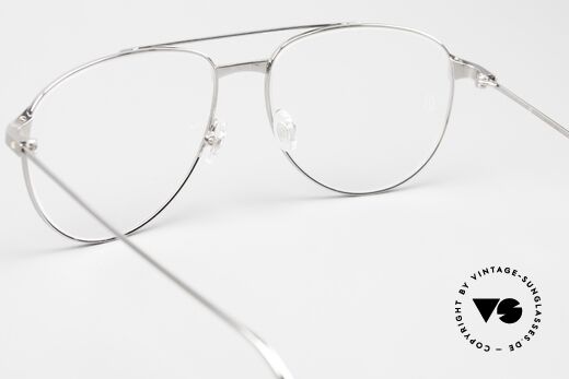 Cartier Santos De Cartier Luxury Specs Pilot Style, unworn original with Cartier case, box and cloth, Made for Men