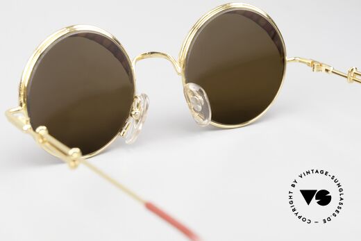 Casanova Arché 4 Limited Gold Plated Frame, unworn with solid brown lenses (100% UV protection), Made for Men and Women