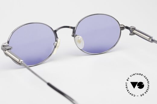 Jean Paul Gaultier 55-5104 Oval Designer Sunglasses, high-end quality and fancy details (typically Gaultier), Made for Men and Women