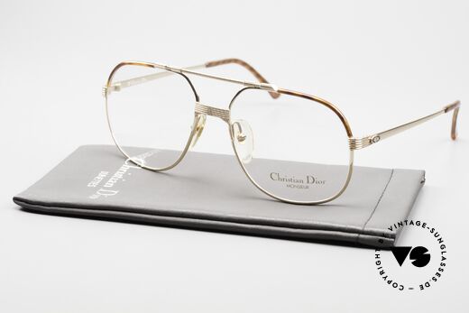 Christian Dior 2487 80's Gold-Plated Monsieur Series, Size: large, Made for Men Christian Dior 2487 80's Gold-Plated Monsieur Series, Size: large, Made for Men