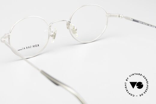 Koh Sakai KS9700 90s Round Titanium Glasses, unworn, NOS (like all our rare vintage 'Japan' glasses), Made for Men and Women