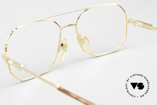 Gerald Genta Gold & Gold 01 Extraordinary Luxury Frame, unworn, one of a kind with serial number, size 57-17, Made for Men