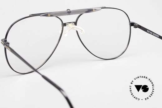 Alpina PCF 250 Sporty 90's Aviator Glasses, the frame can be glazed with lenses of any kind, Made for Men