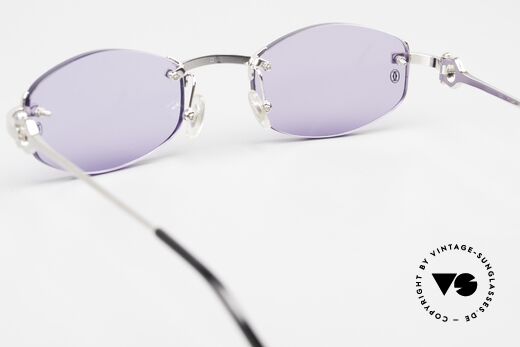 Cartier Meltem Rimless Luxury Sunglasses, sun lenses (100% UV) can be changed if needed, Made for Men and Women