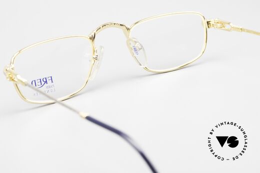 Fred Demi Lune - M Half Moon Reading Eyewear, NO RETRO; original 90's commodity; rarity and vertu!, Made for Men and Women