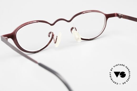 Theo Belgium Pipo Beautiful Ladies Eyeglasses, the frame is NOT varifocal (reading glasses only), Made for Women