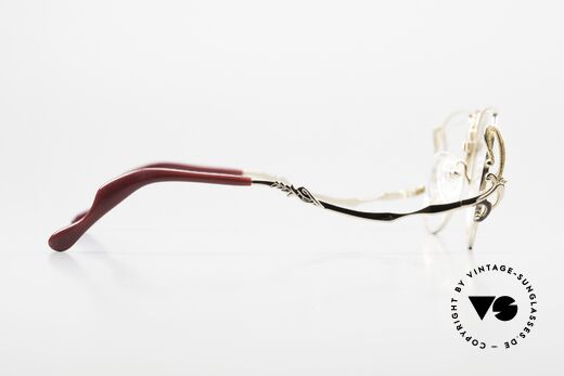 Colani 1052 80s Glasses With Glitter Effect, NO RETRO eyewear, but a rare old vintage original, Made for Women