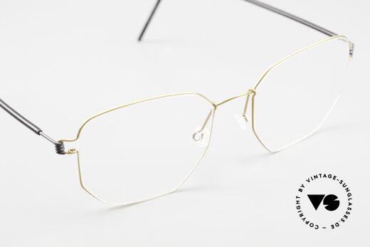 Lindberg Esben Air Titan Rim Lightweight Titanium Frame, orig. Lindberg DEMO lenses can be replaced optionally, Made for Men and Women