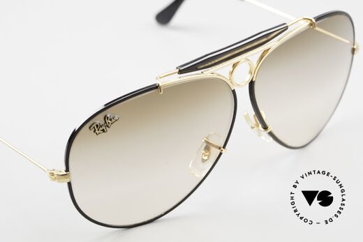 Ray Ban Shooter Precious Metals 24kt GP, NO retro frame; an old original with serial number, Made for Men