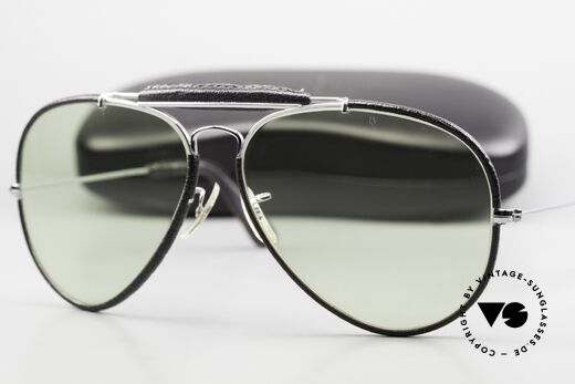 Ray Ban Outdoors II Leathers Changeable B&L Sun Lenses, Size: large, Made for Men Ray Ban Outdoors II Leathers Changeable B&L Sun Lenses, Size: large, Made for Men