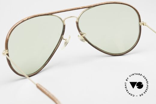 Ray Ban Large Metal II Green Changeable Lenses B&L, NO RETRO sunglasses, but a rare original from the 1980's, Made for Men