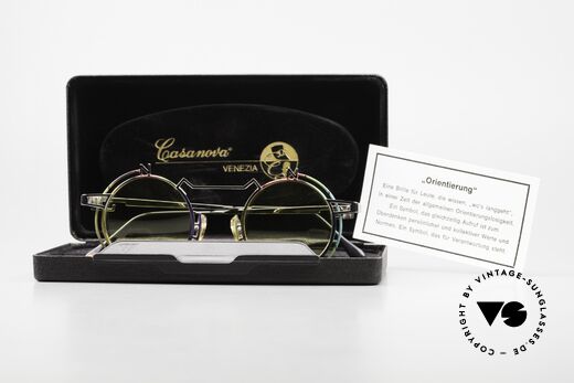 Casanova SC6 Orientation Cardinal Point, NOS - unworn (like all our limited vintage eyeglasses), Made for Men and Women Casanova SC6 Orientation Cardinal Point, NOS - unworn (like all our limited vintage eyeglasses), Made for Men and Women