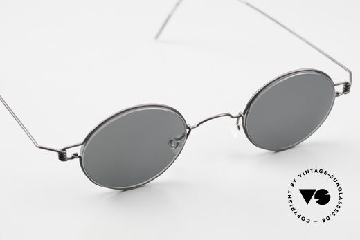 Lindberg Corona Air Titan Rim Round Titanium Frame Unisex, simple & strong frame: free from screws, rivets & welds, Made for Men and Women