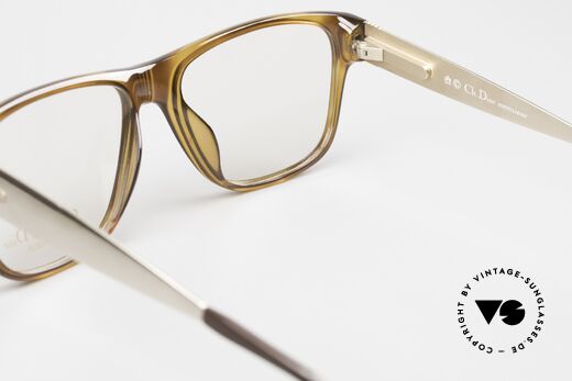 Christian Dior 2406 Vintage 80's Frame Square, NO RETRO fashion; a rare old designer piece; size 55/15, Made for Men