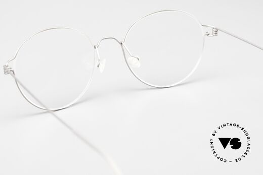 Lindberg Panto Air Titan Rim Ladies And Gents Eyewear, simple & strong frame: free from screws, rivets & welds, Made for Men and Women