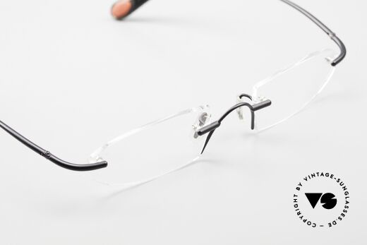 Bugatti 356 Odotype Rimless Designer Frame Men, frame is made for optical lenses / sun lenses, Made for Men