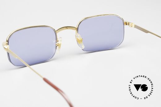 Cartier Broadway Semi Rimless Sunglasses 90's, new sun lenses could be replaced with prescriptions, Made for Men