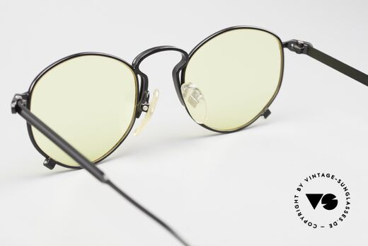 Jean Paul Gaultier 55-1171 Extraordinary Eyewear Design, yellow lenses (so can also be worn in the evening), Made for Men and Women