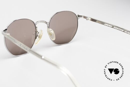 Jean Paul Gaultier 58-2271 Round Panto Sunglasses, sun lenses could be replaced with optical lenses, Made for Men and Women