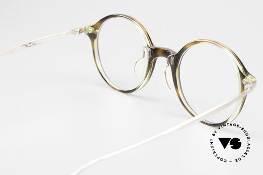 USh by Yuichi Toyama Luc High-End Round Men's Specs, unworn model from 2017 (for design lovers) + orig. case, Made for Men