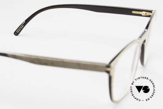 Hoffmann V7754 Horn And Wood Eyeglasses, unworn unique item; incl. original Hoffmann packaging, Made for Men and Women