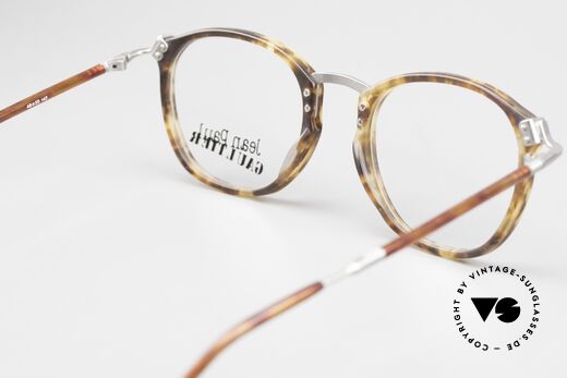 Jean Paul Gaultier 55-1272 Old Vintage Glasses No Retro, this JPG frame can be glazed with lenses of any kind, Made for Men and Women