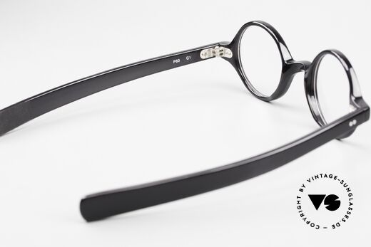 Lesca P60 Round Glasses Women & Men, demo lenses could be replaced with prescriptions, Made for Men and Women