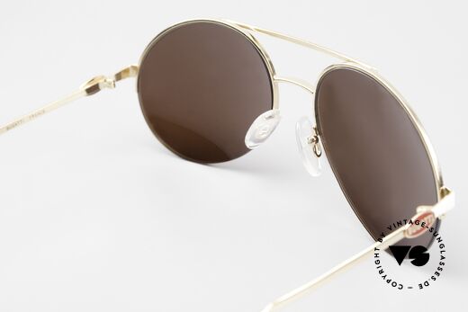 Bugatti 65787 Semi Rimless Sunglasses 80s, Original; directly from the 80's; NO RETRO shades, Made for Men